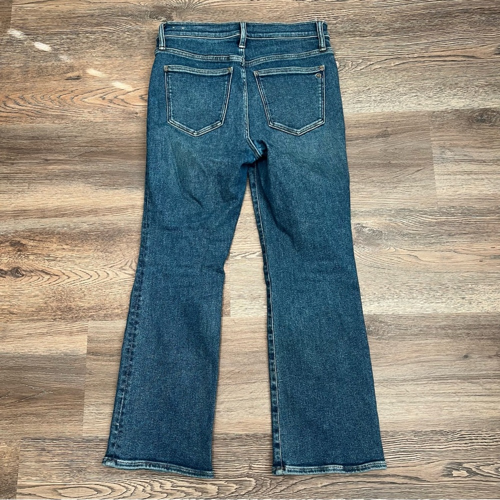 ❄️ Madewell Cali Demi-Boot Jeans Medium Wash Size 29 Stretch - Picture 6 of 14